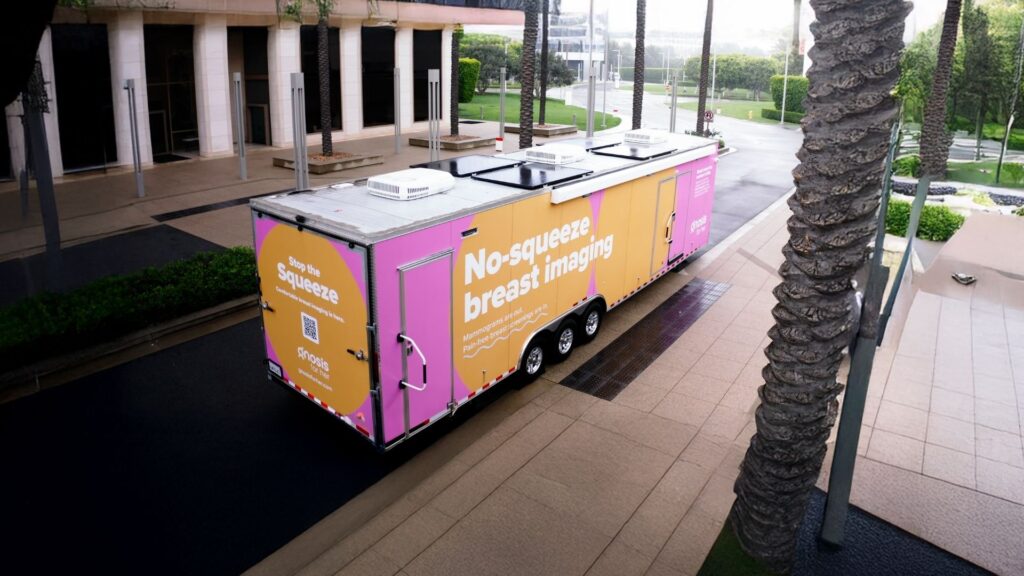 Gnosis for Her Unveils First-of-Its-Kind Mobile Breast CT Care Unit at More Than Pink Walk
